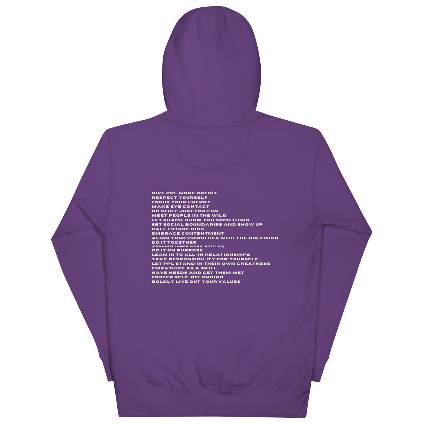 *be for real* - Unisex Hoodie