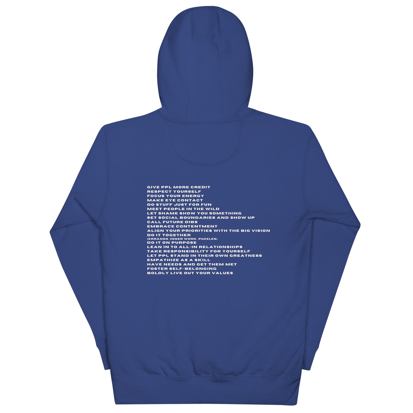 *be for real* - Unisex Hoodie