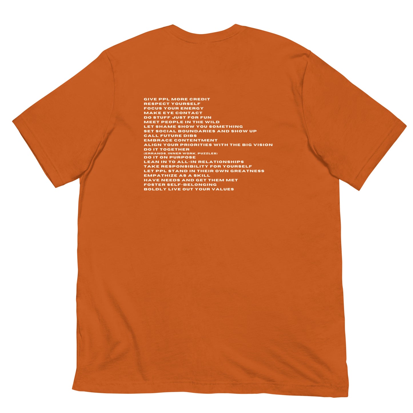 *be for real* - Unisex t-shirt