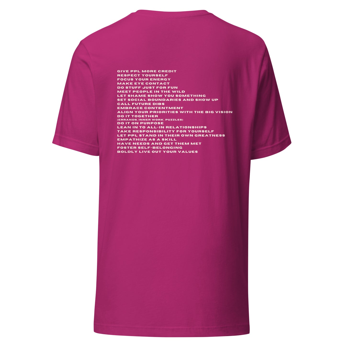 *be f*ckin for real* - Unisex t-shirt