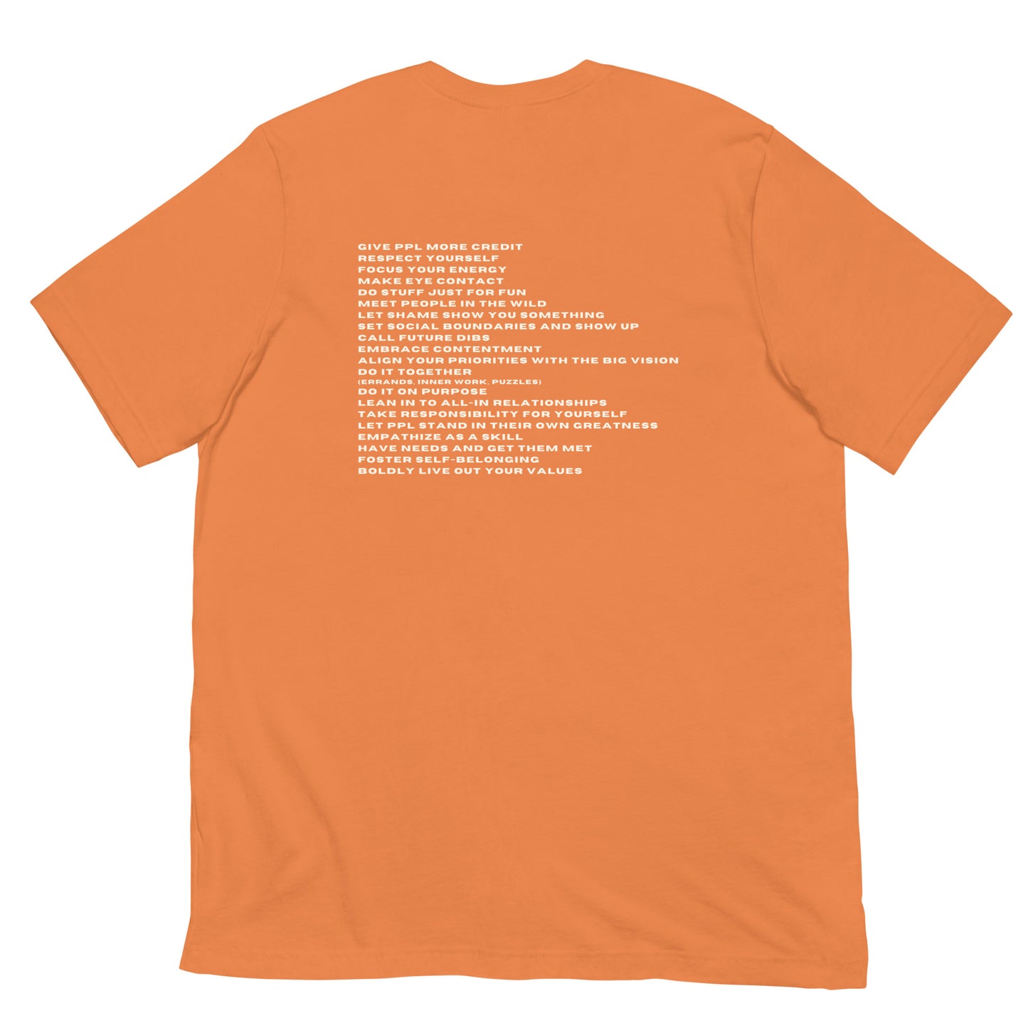 *be for real* - Unisex t-shirt