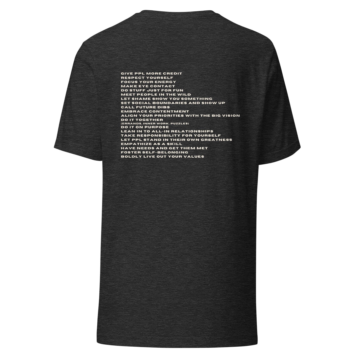 *be f*ckin for real* - Unisex t-shirt