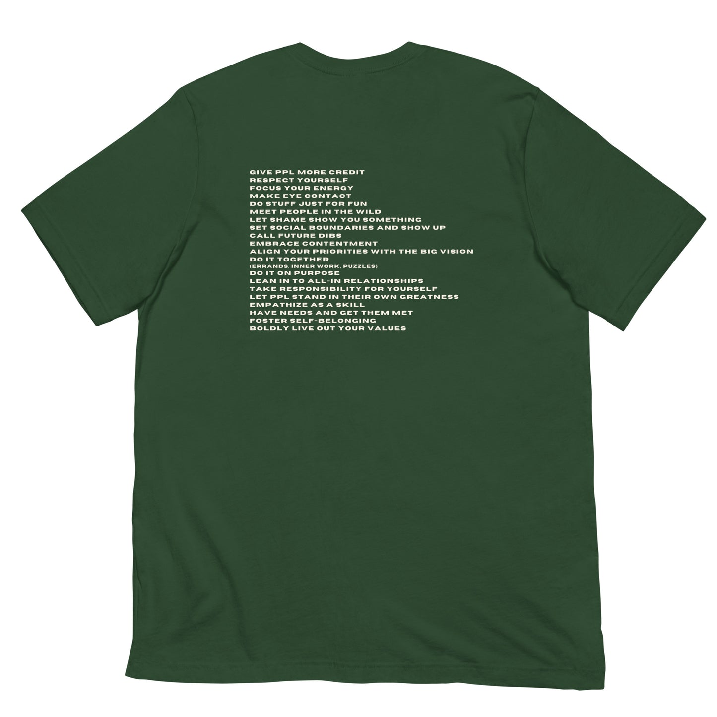 *be for real* - Unisex t-shirt