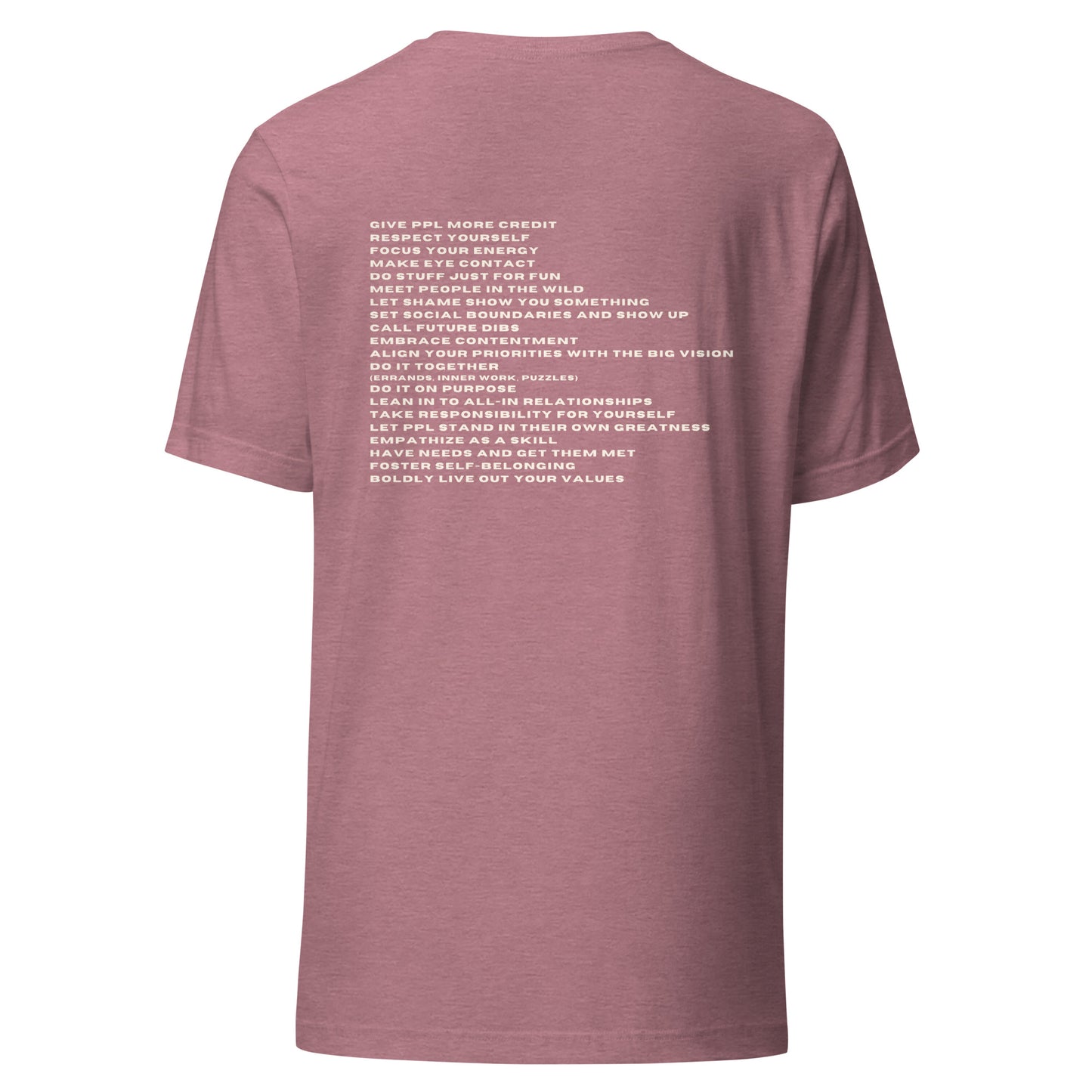 *be f*ckin for real* - Unisex t-shirt