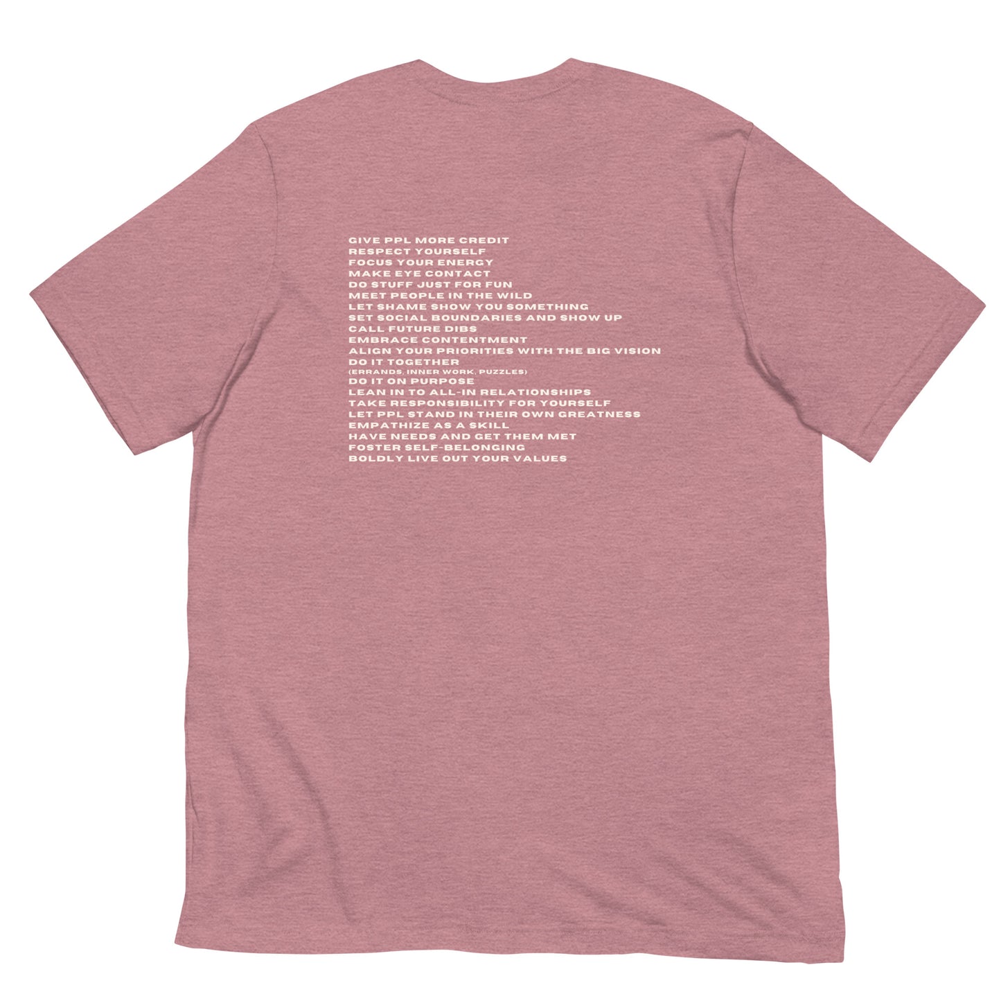 *be for real* - Unisex t-shirt