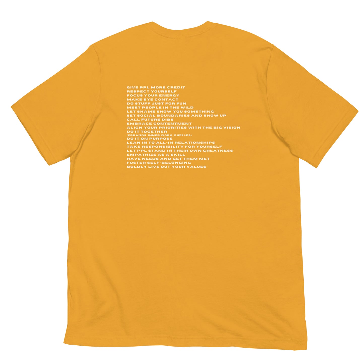 *be for real* - Unisex t-shirt