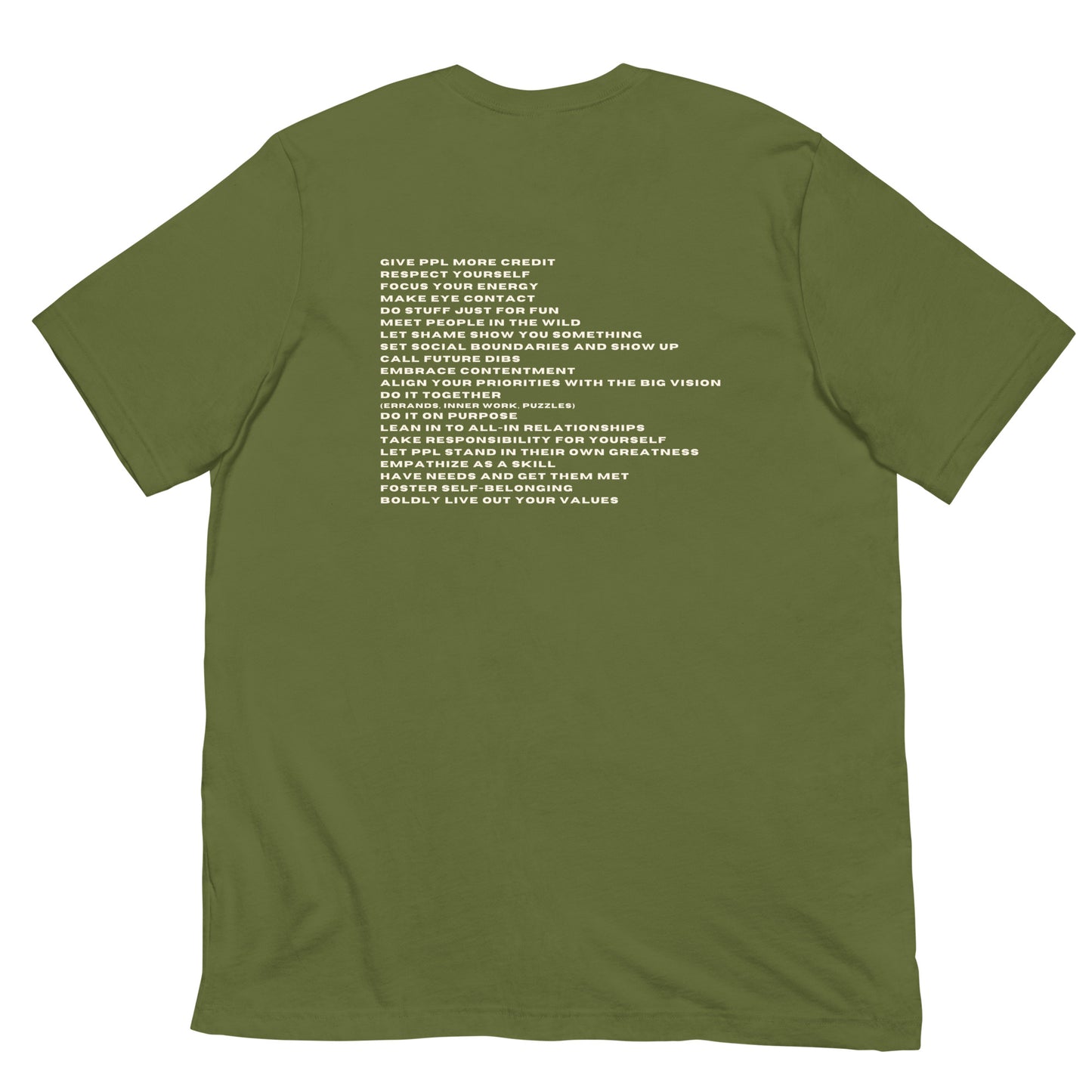 *be for real* - Unisex t-shirt