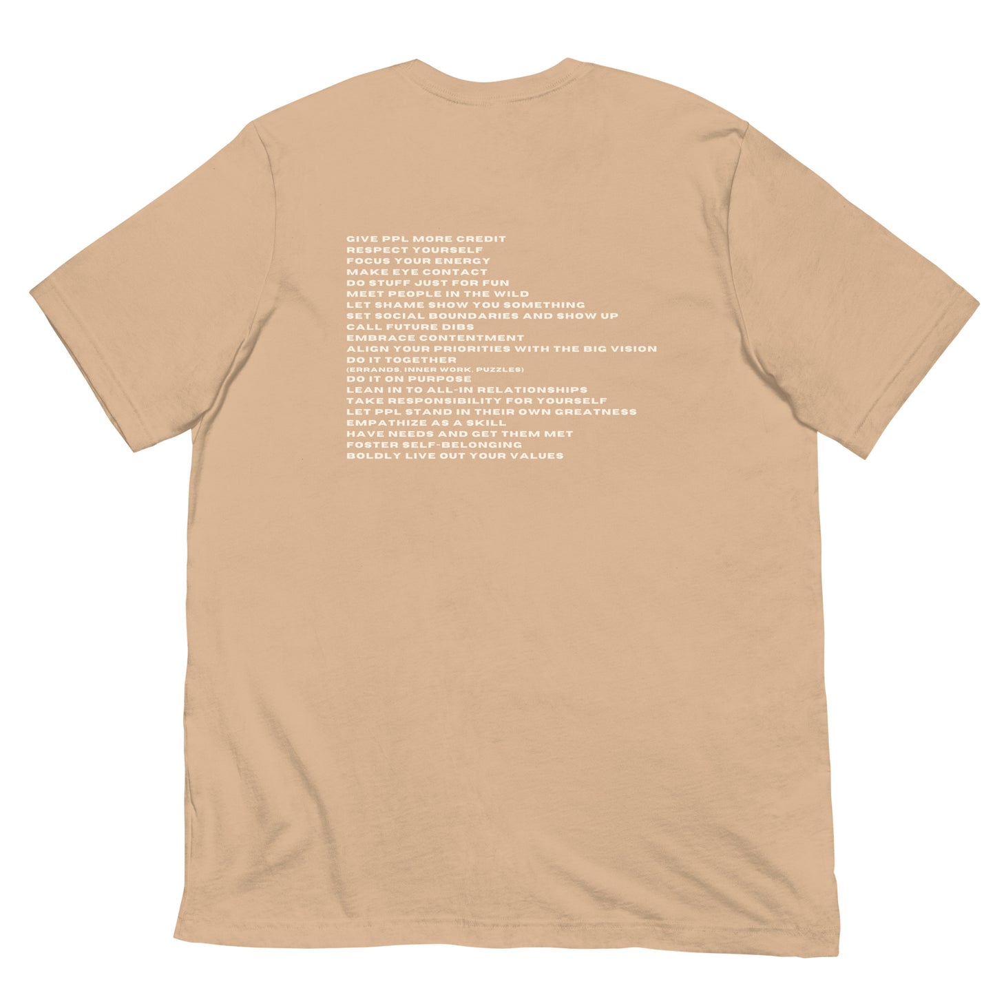 *be for real* - Unisex t-shirt