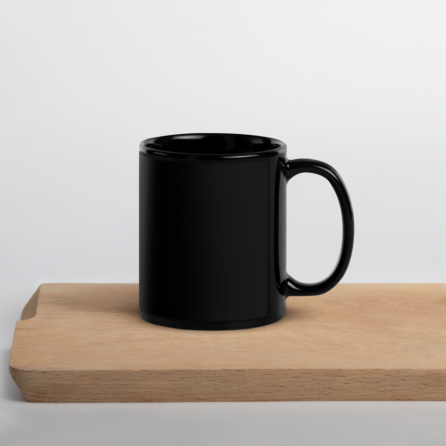 *lovin'* - black glossy mug