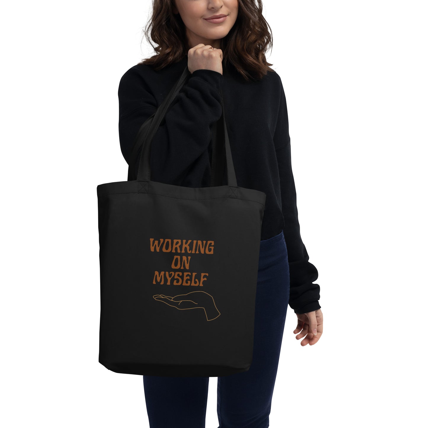 *working on myself* - eco Tote Bag