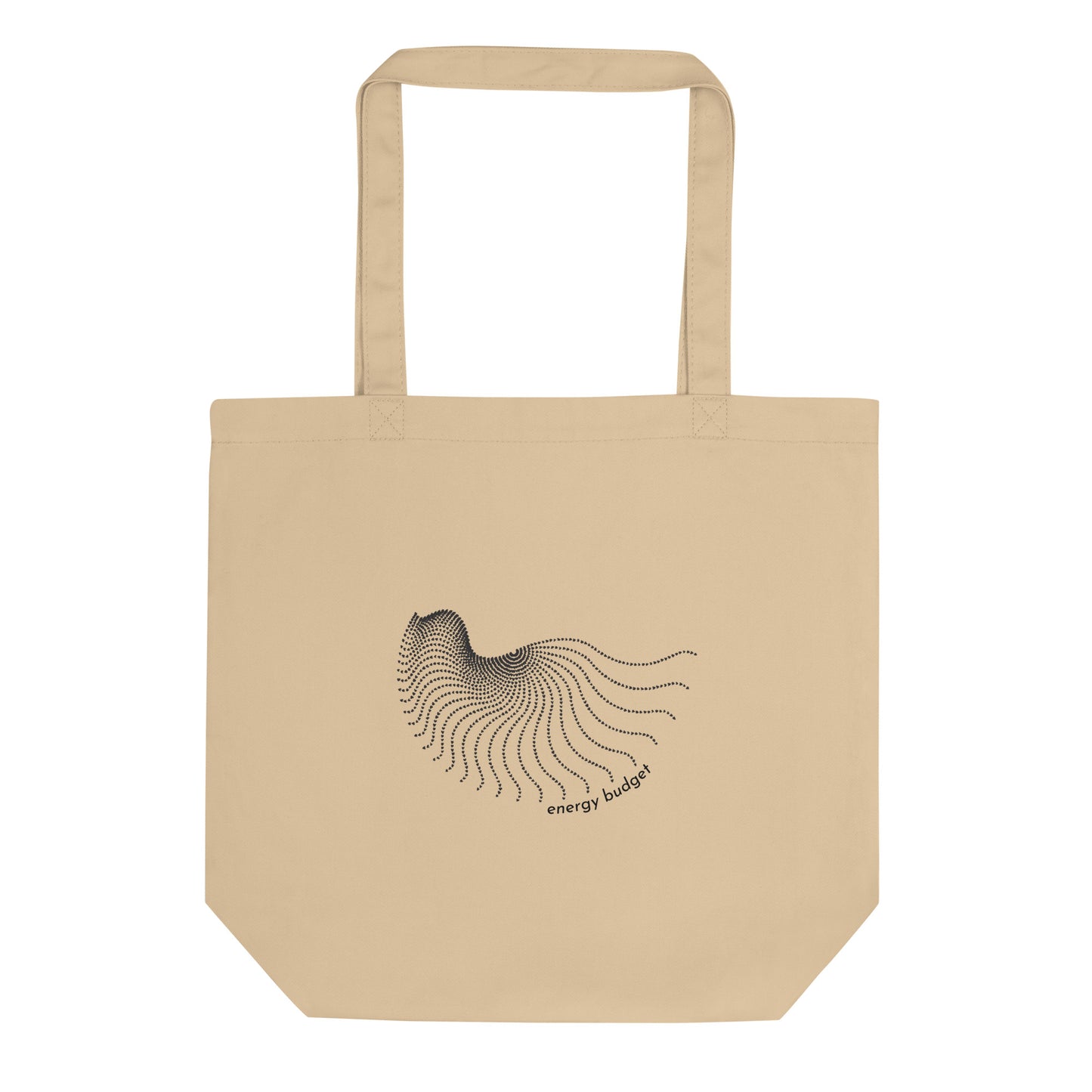 *energy budget* - eco tote bag