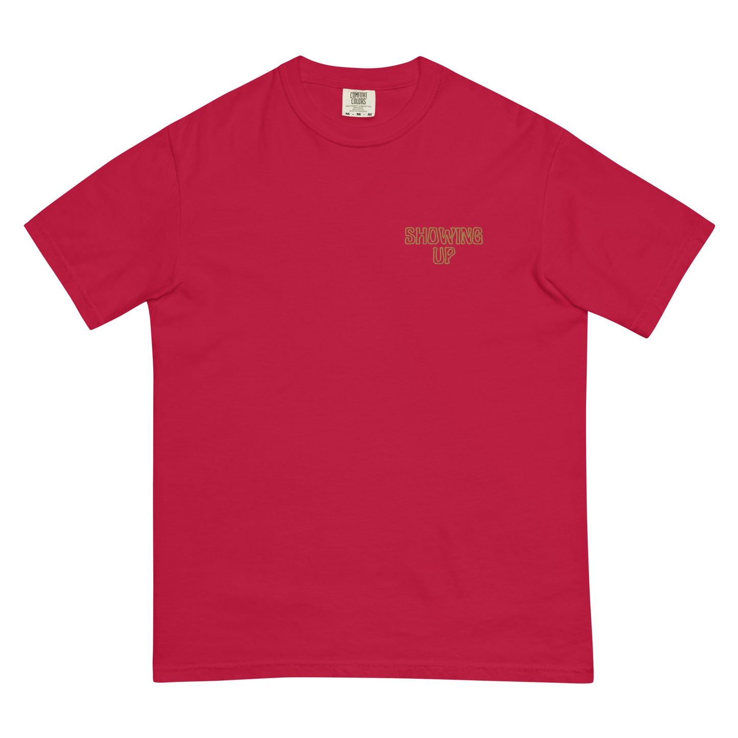 *working on myself* - comfort colors garment-dyed heavyweight t-shirt