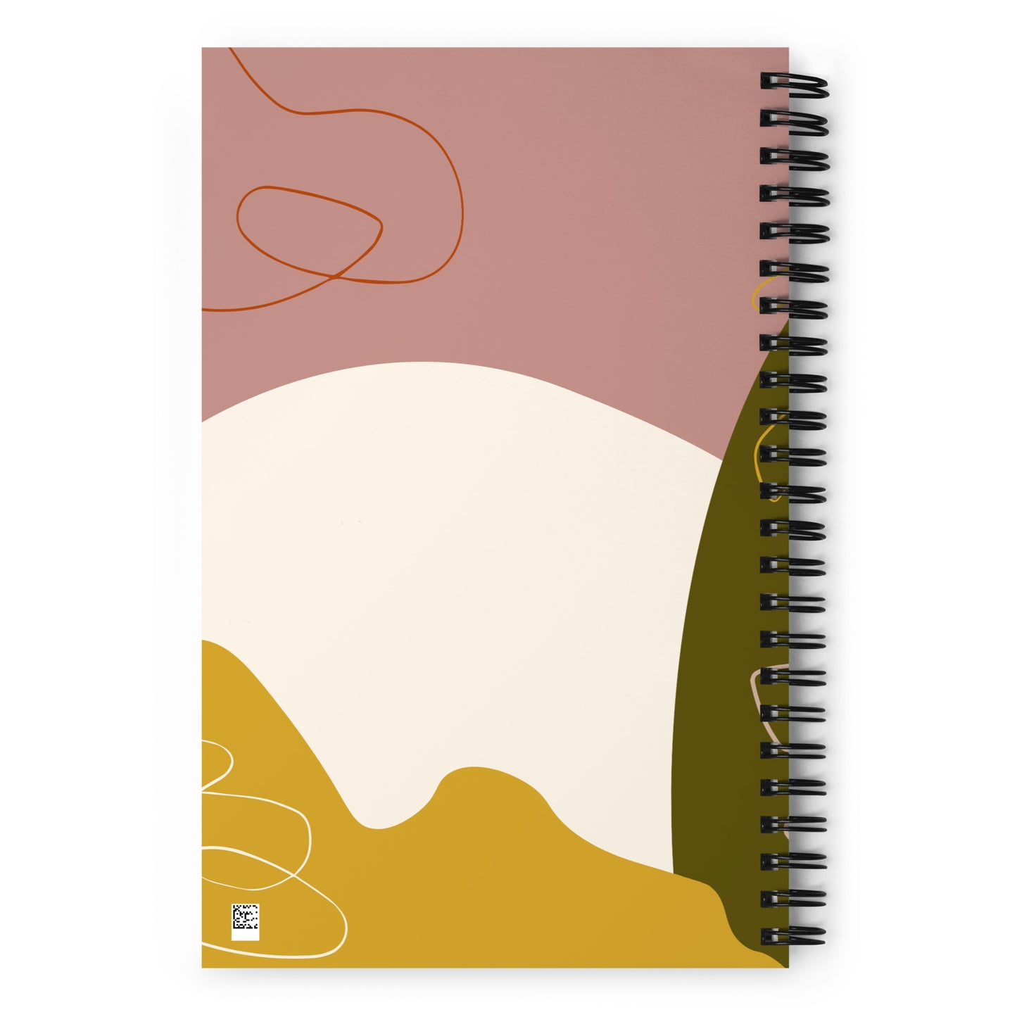 *working on myself* - spiral notebook