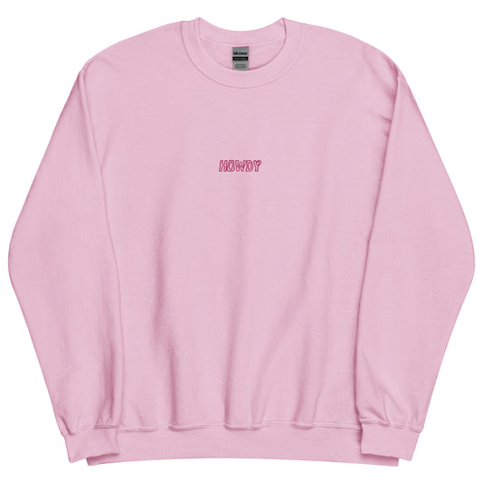 *howdy* - unisex sweatshirt