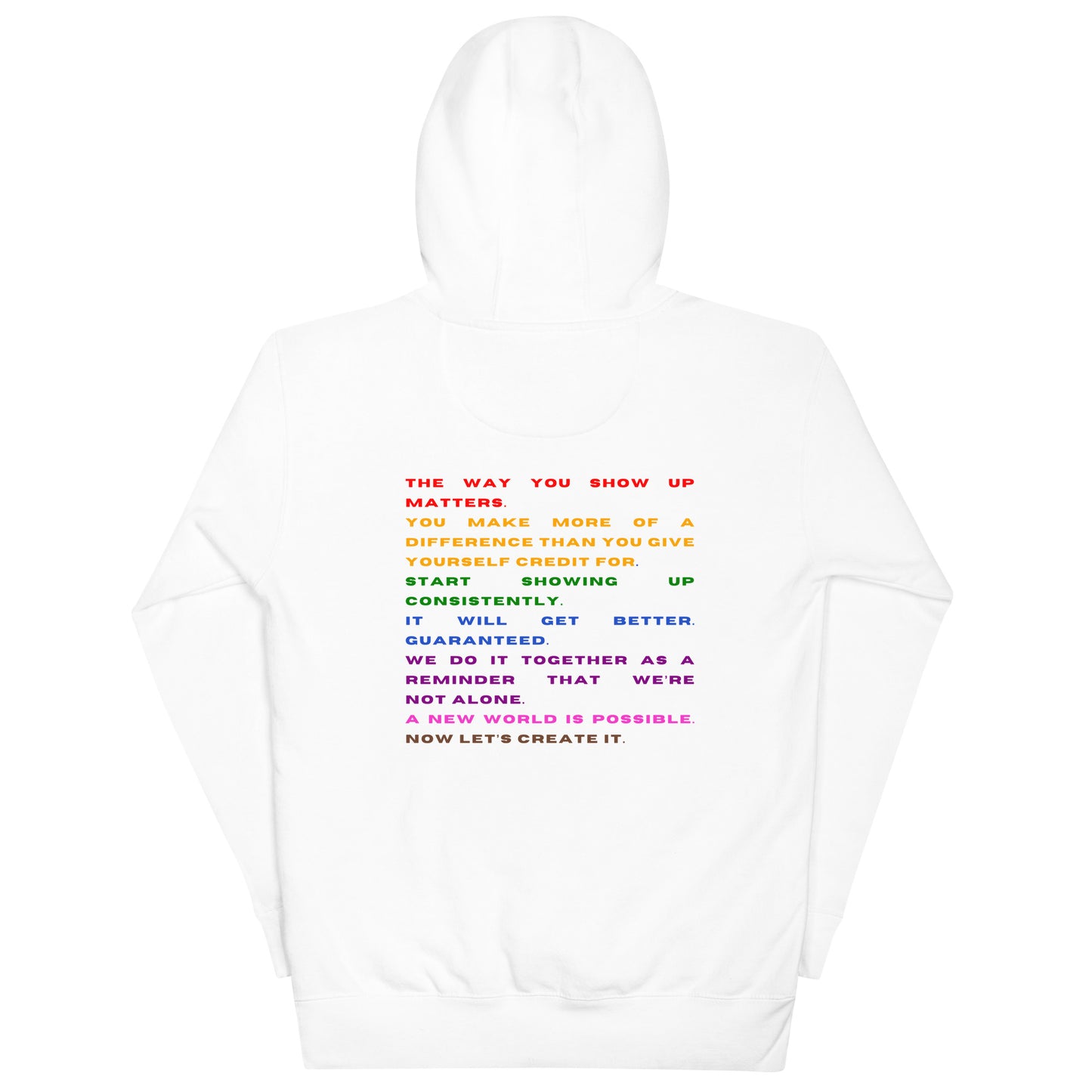 *it can be better* - rainbow - Unisex Hoodie