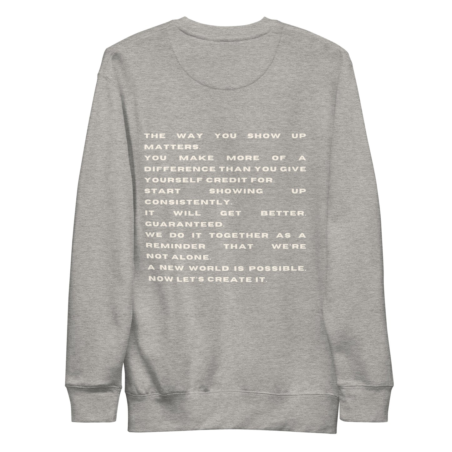 *it can be better* - Unisex Premium Sweatshirt